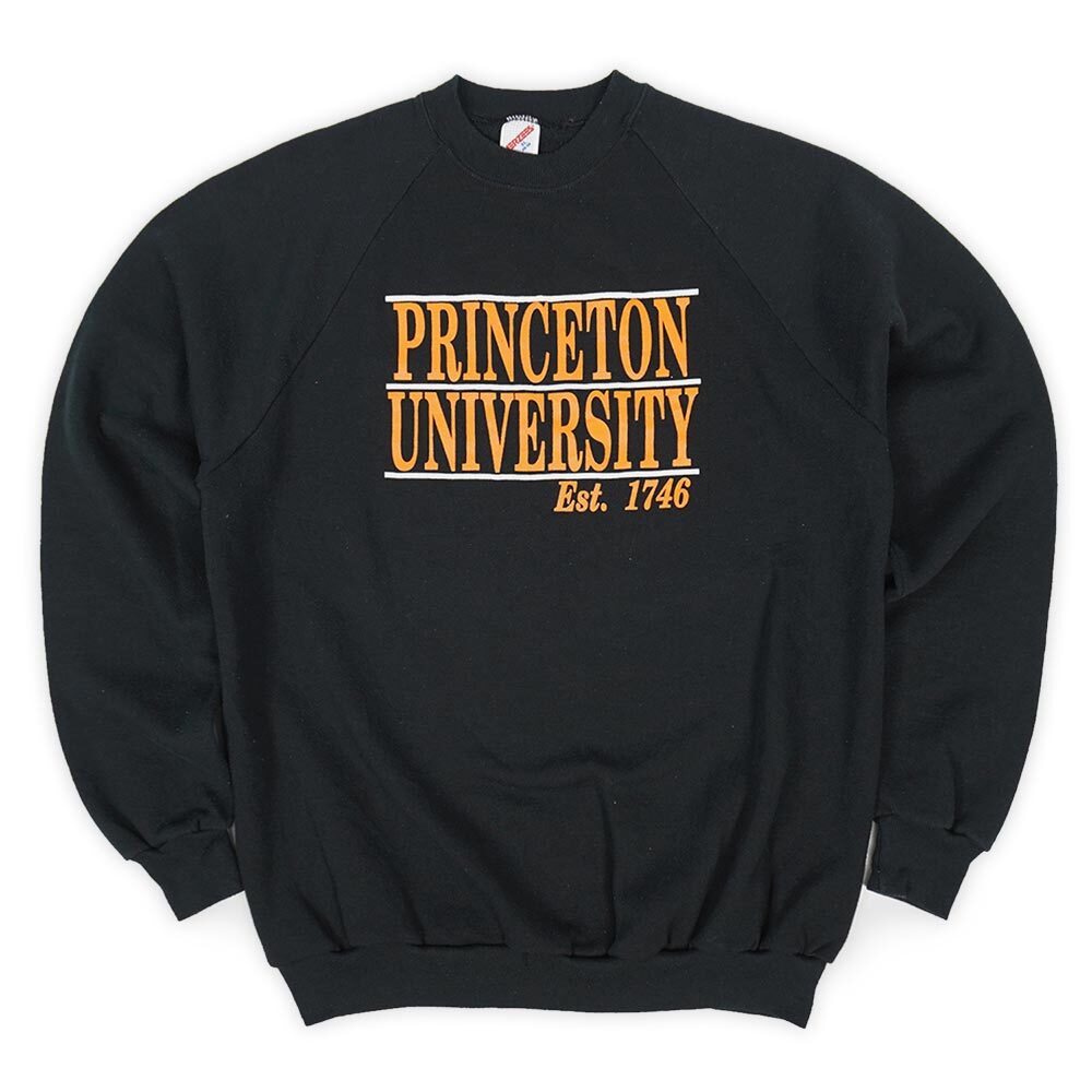 90's PRINCETON UNIVERSITY カレッジプリント スウェット 