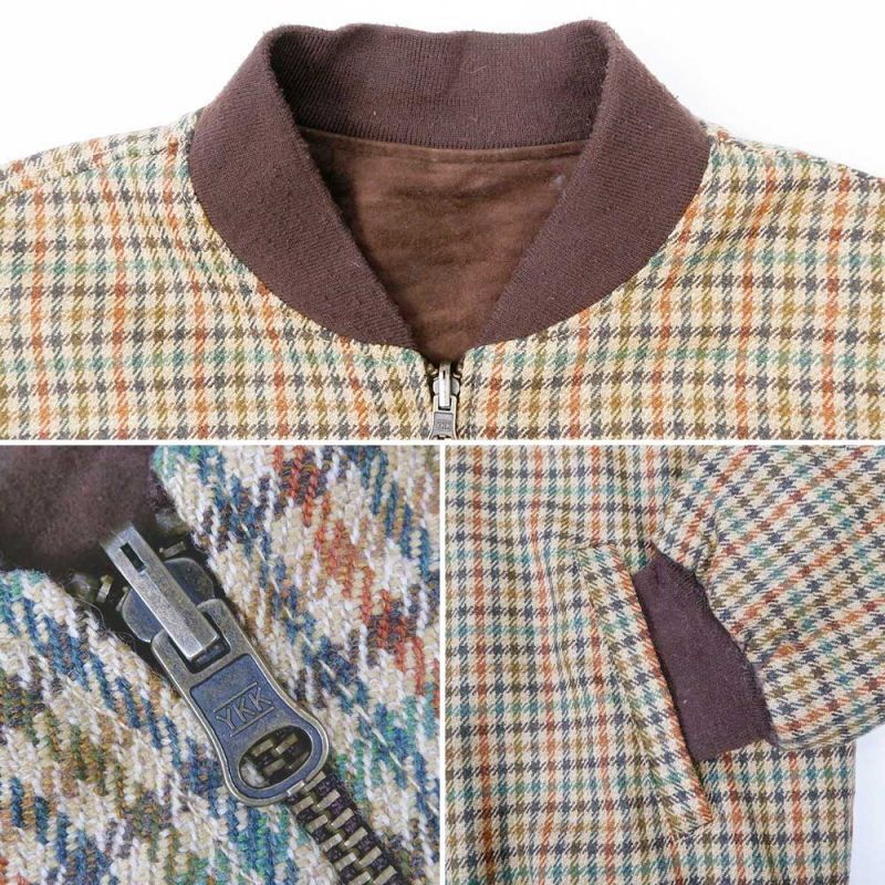 90's ORVIS リバーシブル スウェードブルゾンmot01220604008140