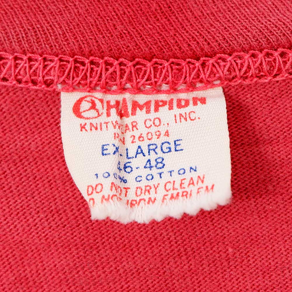 60s champion チャンピオン　Tシャツ ランナーズタグ