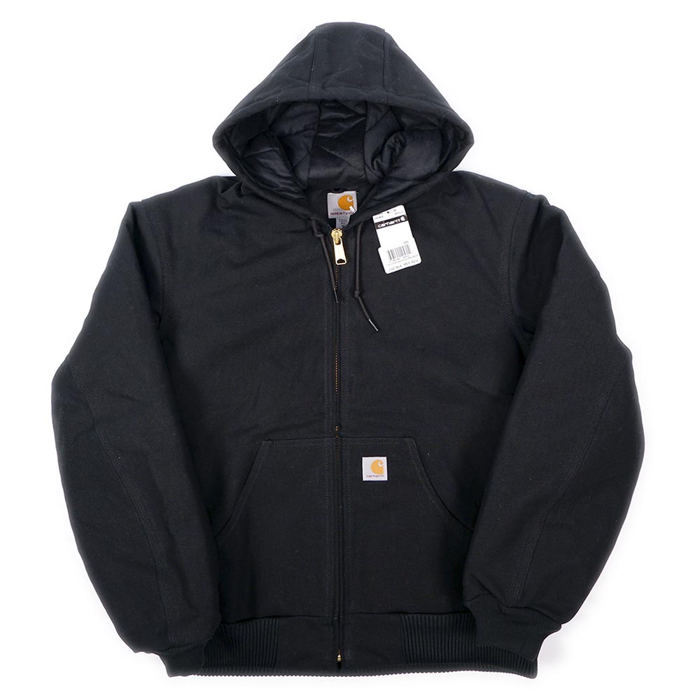 新品 Carhartt アクティブジャケット "BLACK / MADE IN USA"mot019c2106000441｜IMPORT