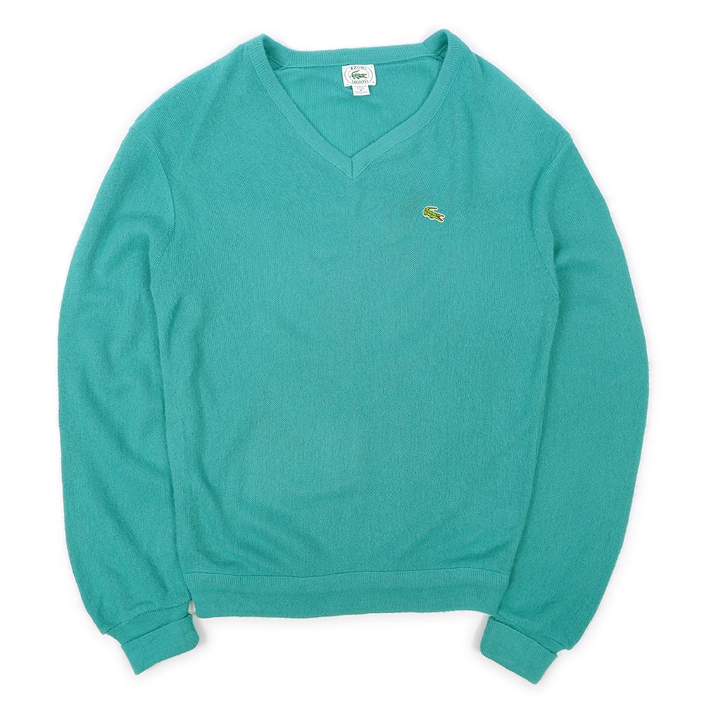 80's IZOD LACOSTE トラックトップ アクリル生地