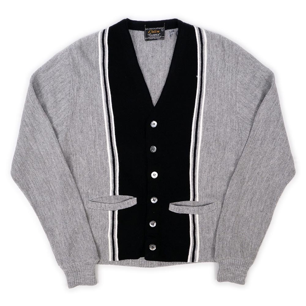 60s CAMPUS ACRYLIC CARDIGAN