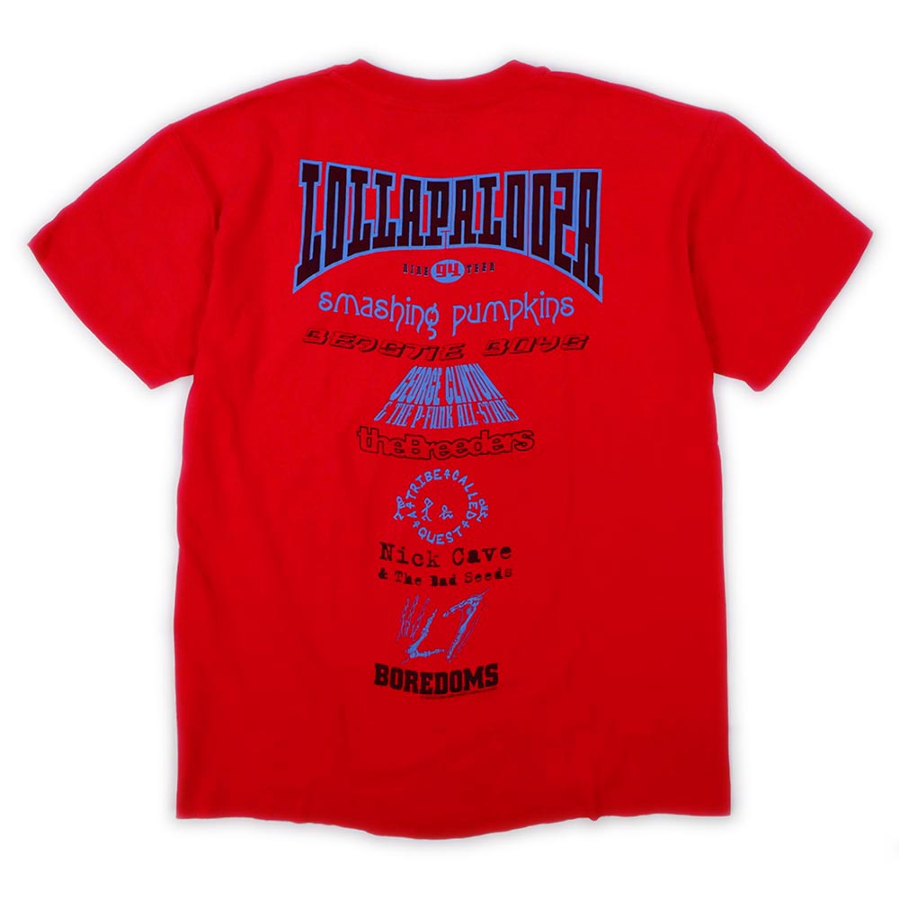 90s BOREDOMS Tシャツ LOLLAPALOOZA