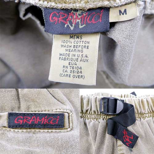 90-00's GRAMICCI クライミングパンツ “MADE IN USA”