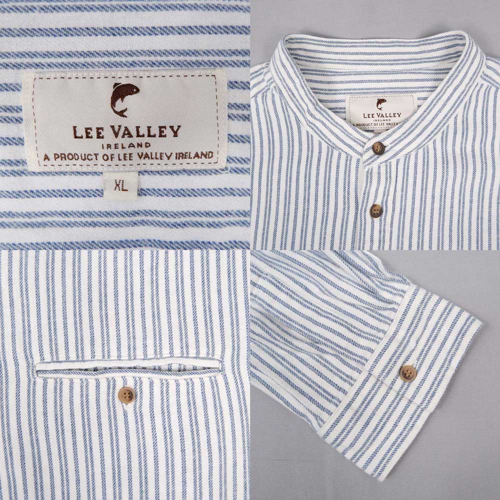 90's LEE VALLEY バンドカラー プルオーバーシャツ