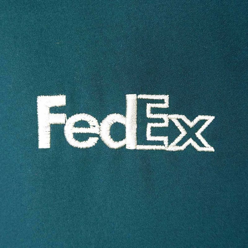 90's FedEX Vネック ナイロンプルオーバー "MADE IN USA"mot01131401254845｜VINTAGE