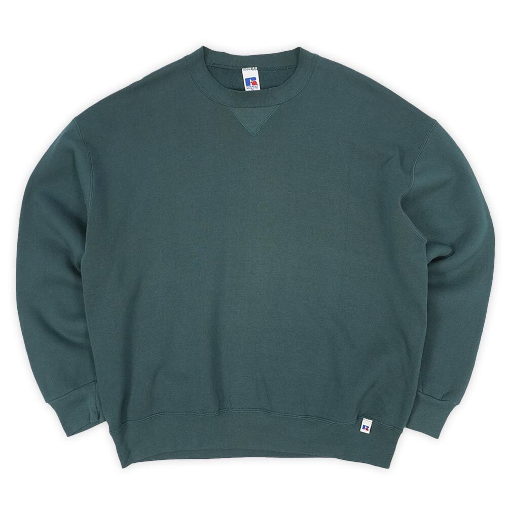 90's RUSSELL 前V ブランクスウェット 