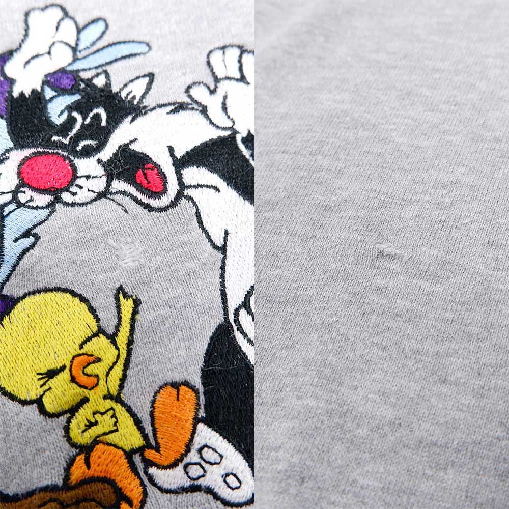 90s Looney Tunes スウェット TWEETY 刺繍 ワーナー