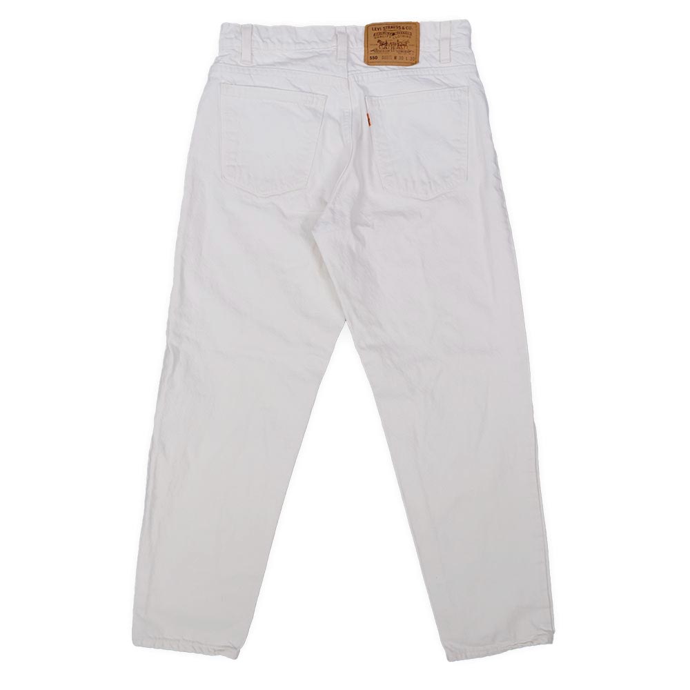 90's Levi's 550 ホワイトデニムパンツ “MADE IN USA”