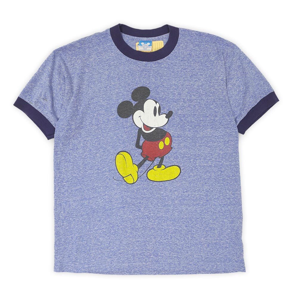 80's Disney リンガーTシャツ 