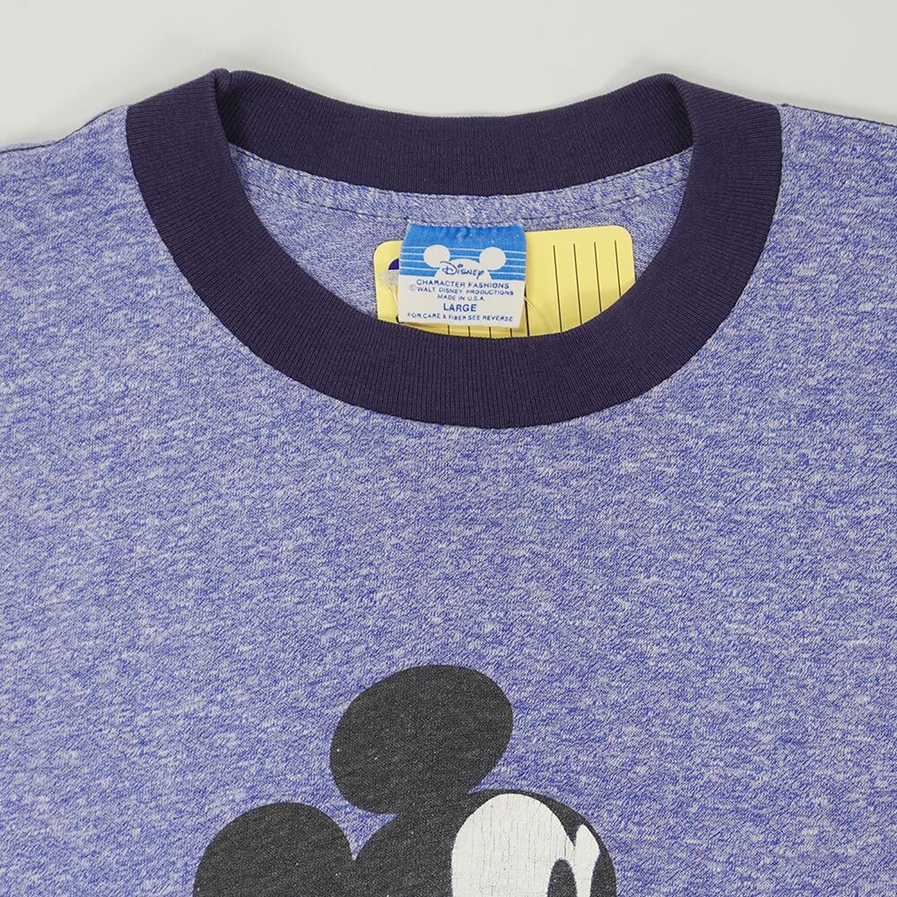 80's Disney リンガーTシャツ 