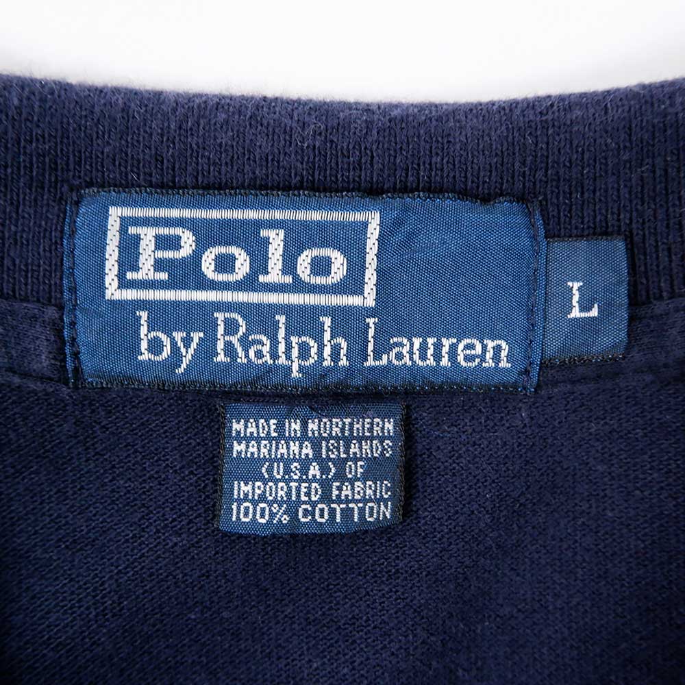90's Polo Ralph Lauren ポロシャツ “NAVY”mtp02071801002748｜VINTAGE / ヴィンテージ