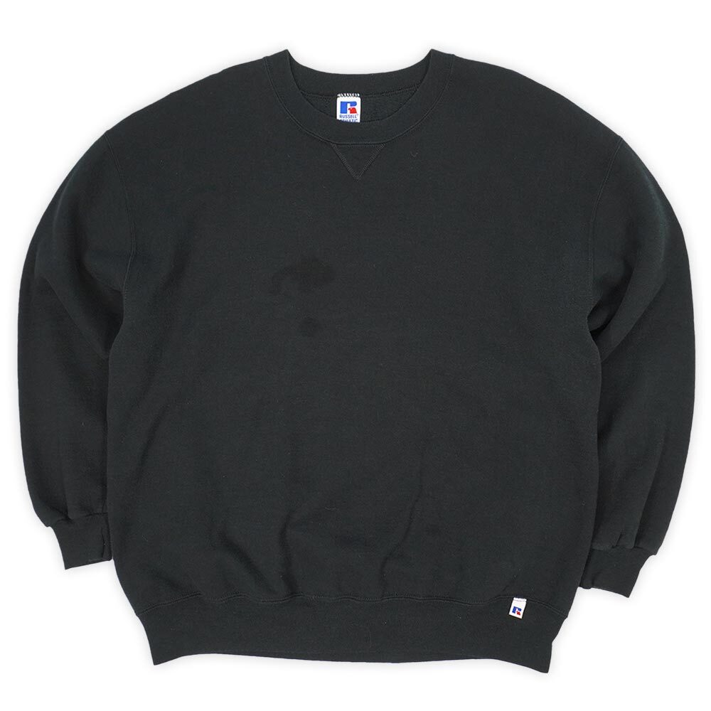 90's RUSSELL 前V ブランクスウェット 