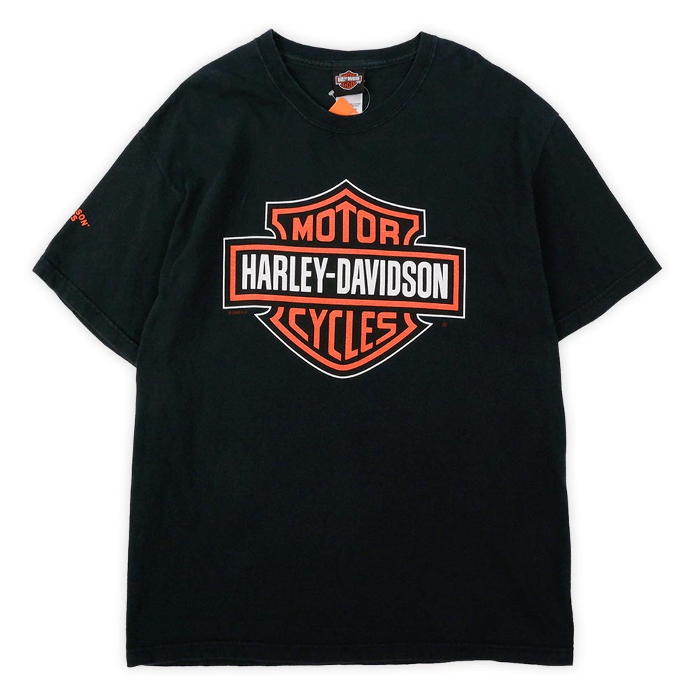 Early 00's HARLEY-DAVIDSON ロゴプリントTシャツ 