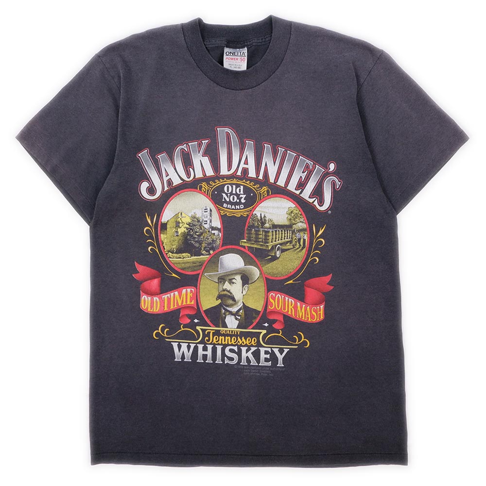 80's JACK DANIEL'S プリントTシャツ 