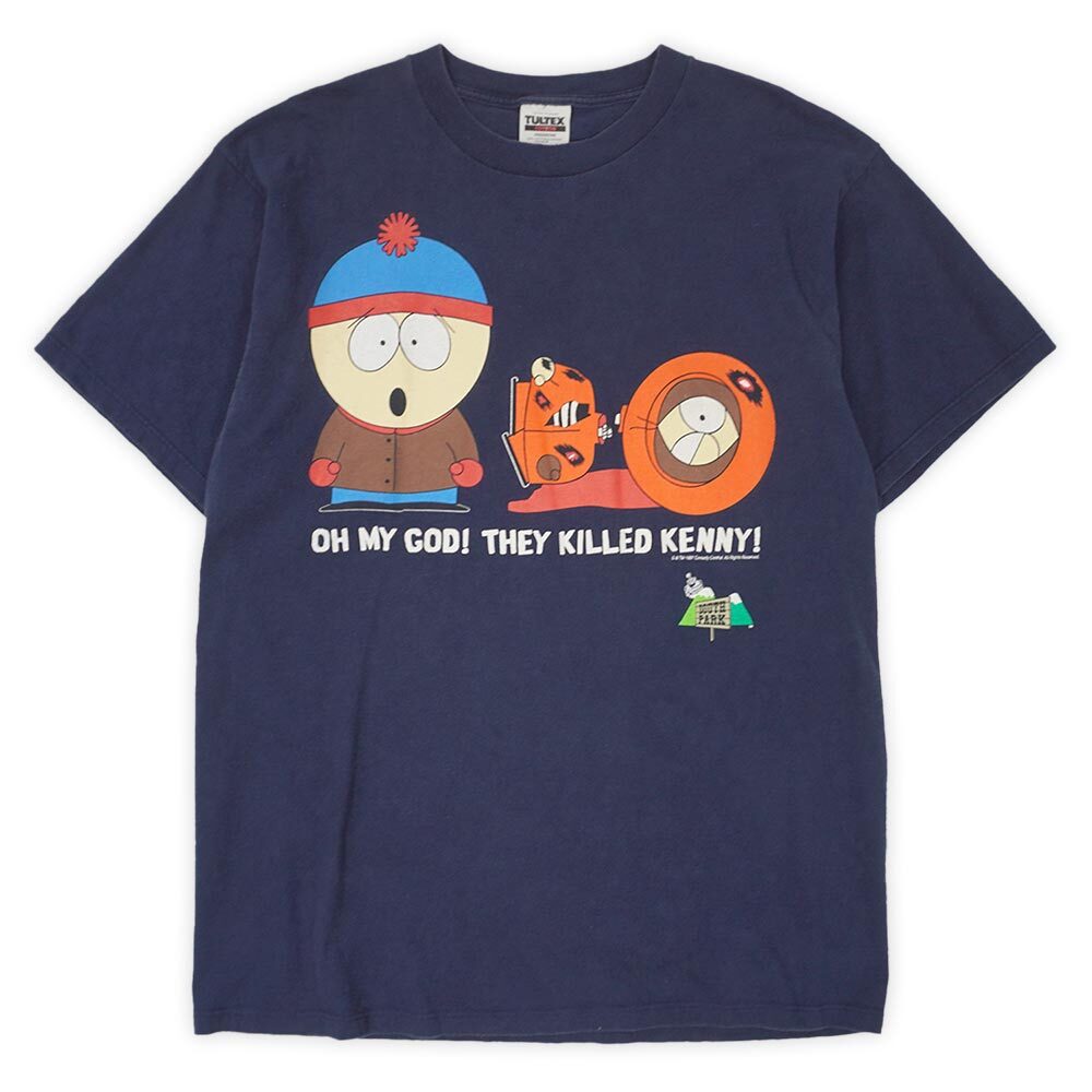 South Park Tシャツ RAGE IN THE CAGE ヴィンテージ 90's SOUTH PARK キャラクタープリントTシャツ 
