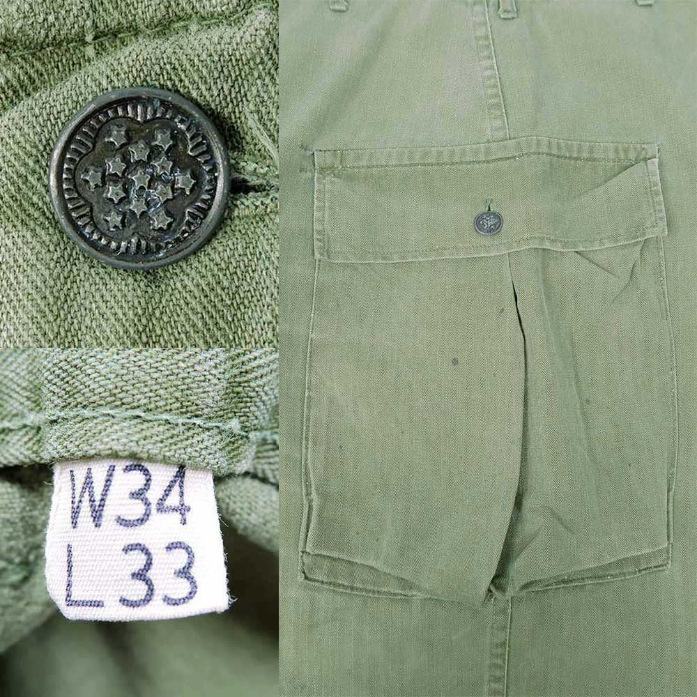 40's US.ARMY M-43 HBTパンツ