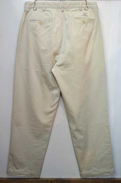 90's Polo Ralph Lauren 2タック チノトラウザー “ANDREW PANT