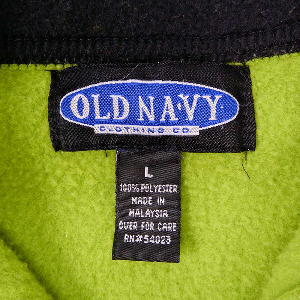 's OLD NAVY ハーフジップ フリースジャケットmot