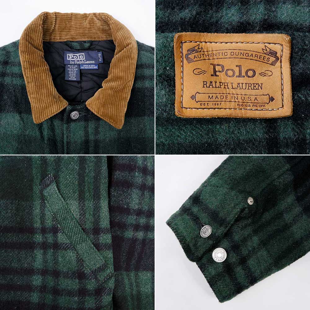 90's Polo Ralph Lauren 太畝コーデュロイ トラッカージャケット