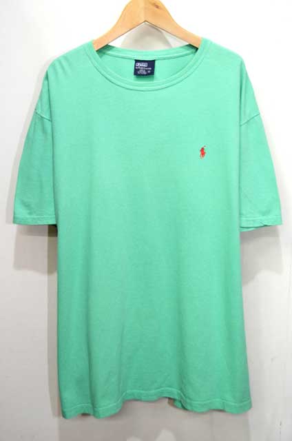 POLO Ralph Lauren ロゴ刺繍 Tシャツ “エメラルドグリーン”