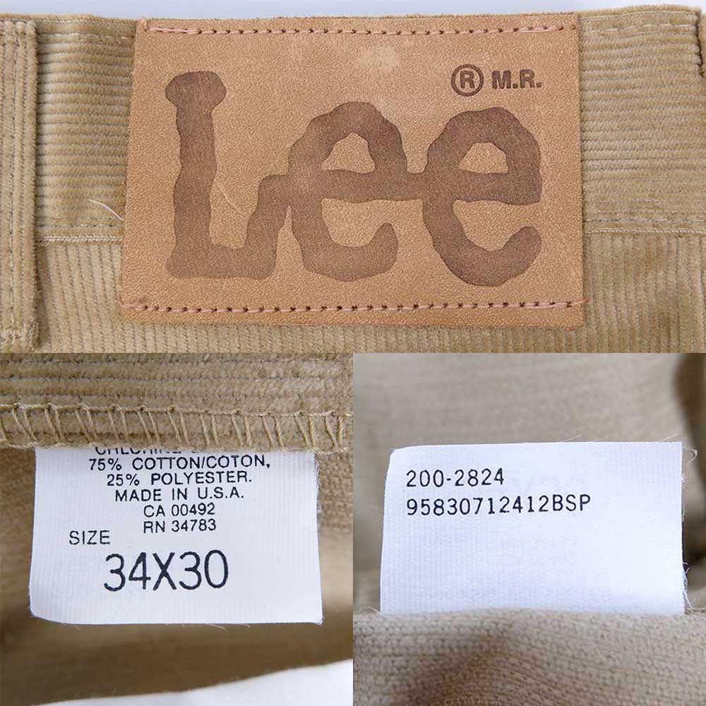 Lee アメリカ製 デッドストック ホワイト パンツ