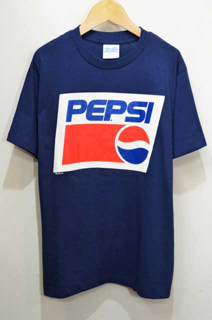 90's PEPSI COLA ロゴプリント Tシャツ “DEADSTOCK / MADE IN USA”