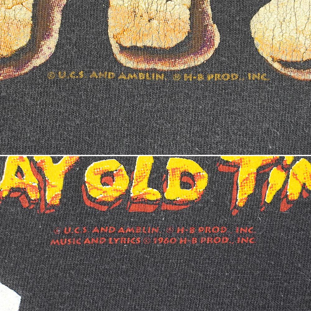 90's The Flintstones 両面プリントTシャツmtp01562702609956｜VINTAGE
