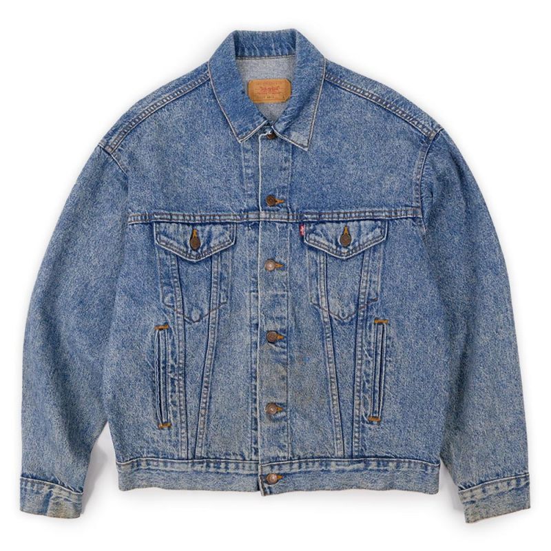 80's Levi's 70507-4813 アシッドウォッシュ デニムジャケット 