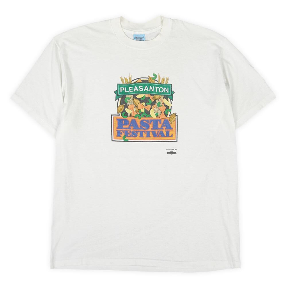 80's PLEASANTON PASTA FESTIVAL プリントTシャツ 