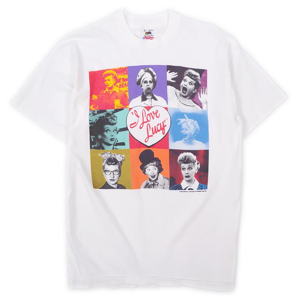 90's I LOVE LUCY プリントTシャツ 