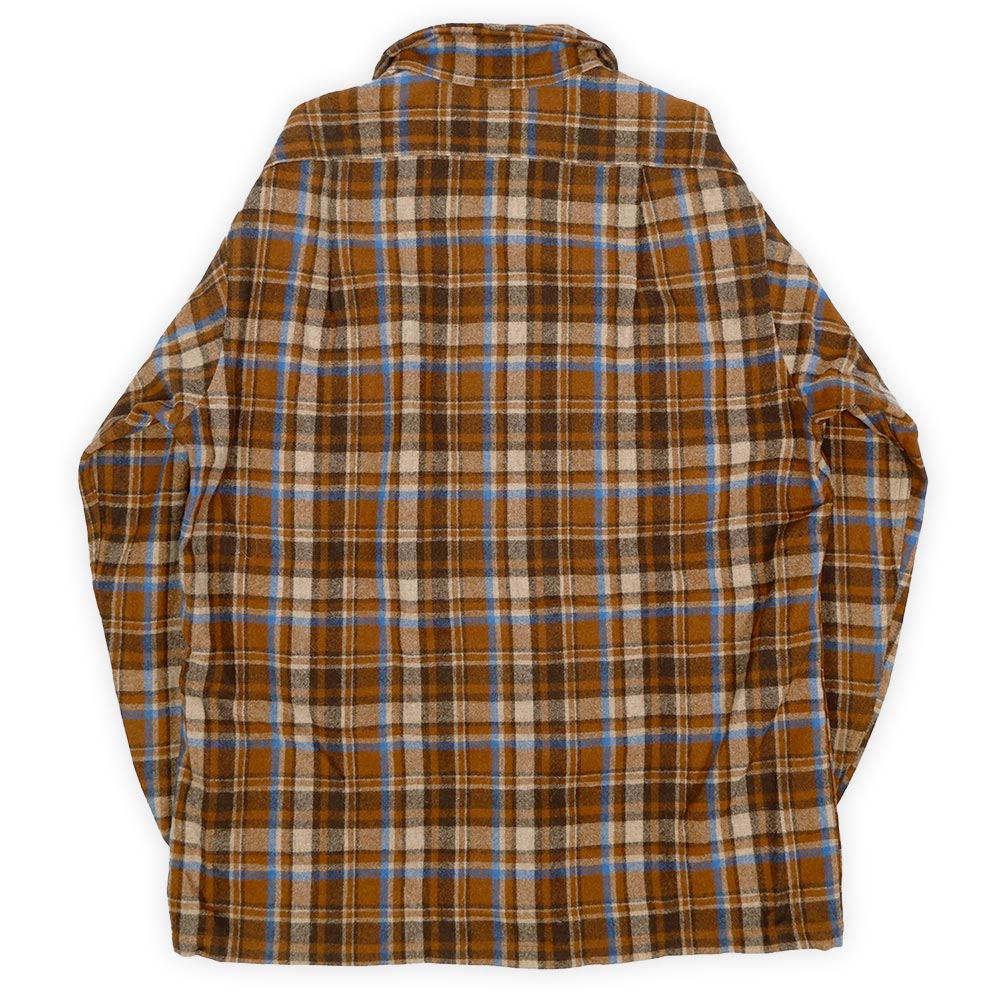 70's Pendleton ウールシャツ “BROWN”mtp039a3102002359｜VINTAGE / ヴィンテージ-SHIRT