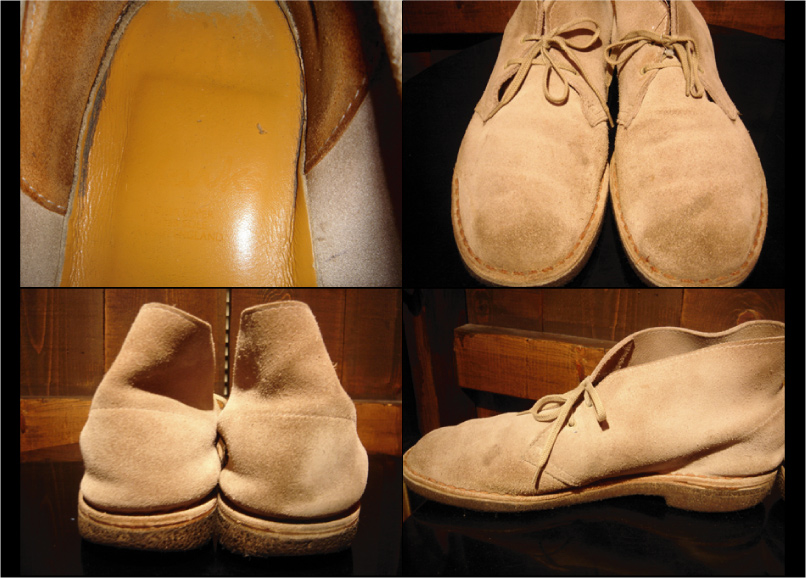 CLARKS デザートブーツ "MADE IN ENGLAND”｜SHOES / 靴-｜used&vintage box Hi-smile