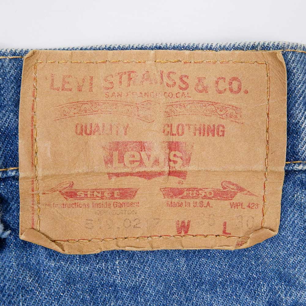 70s Levis 519ストレート made in USA　ビンテージ