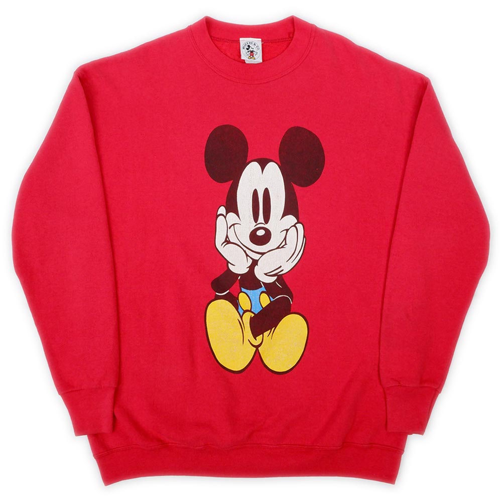 90's MICKEY MOUSE 両面プリント スウェットmtp040c0301234160 ...
