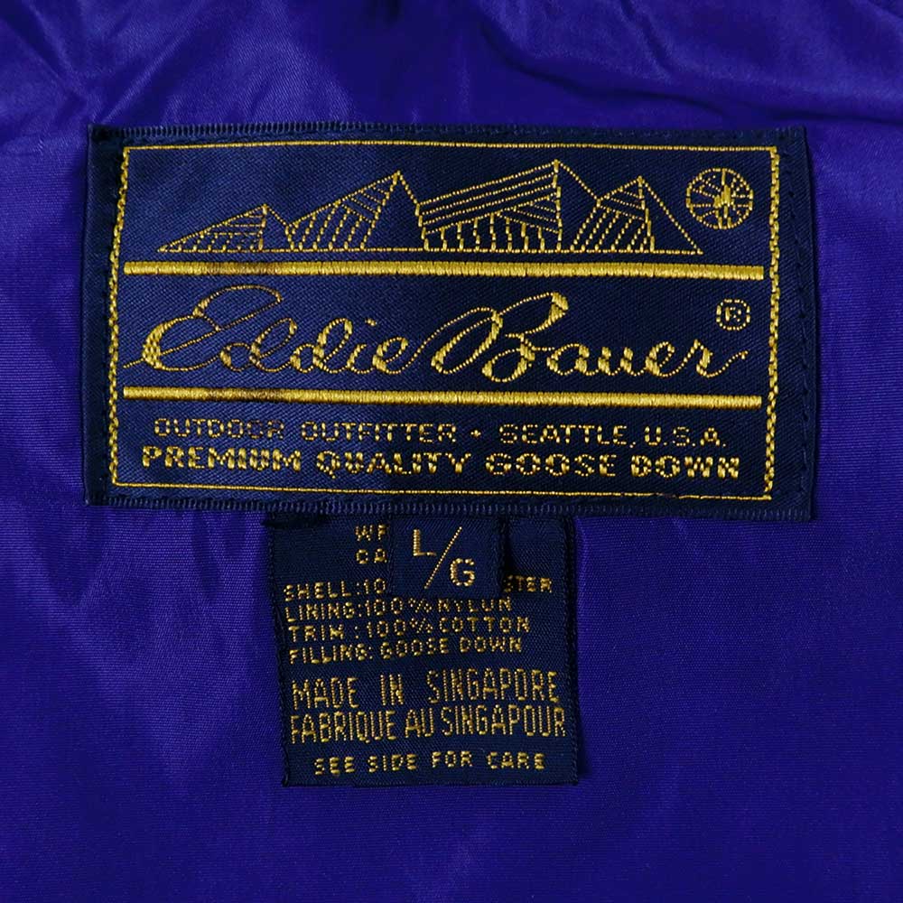 80-90's Eddie Bauer ダウンベスト 