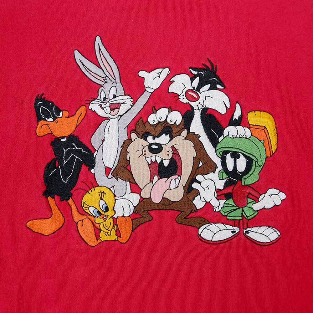 90's Looney Tunes キャラクター刺繍 スウェットmtp04130601004761｜VINTAGE / ヴィンテージ
