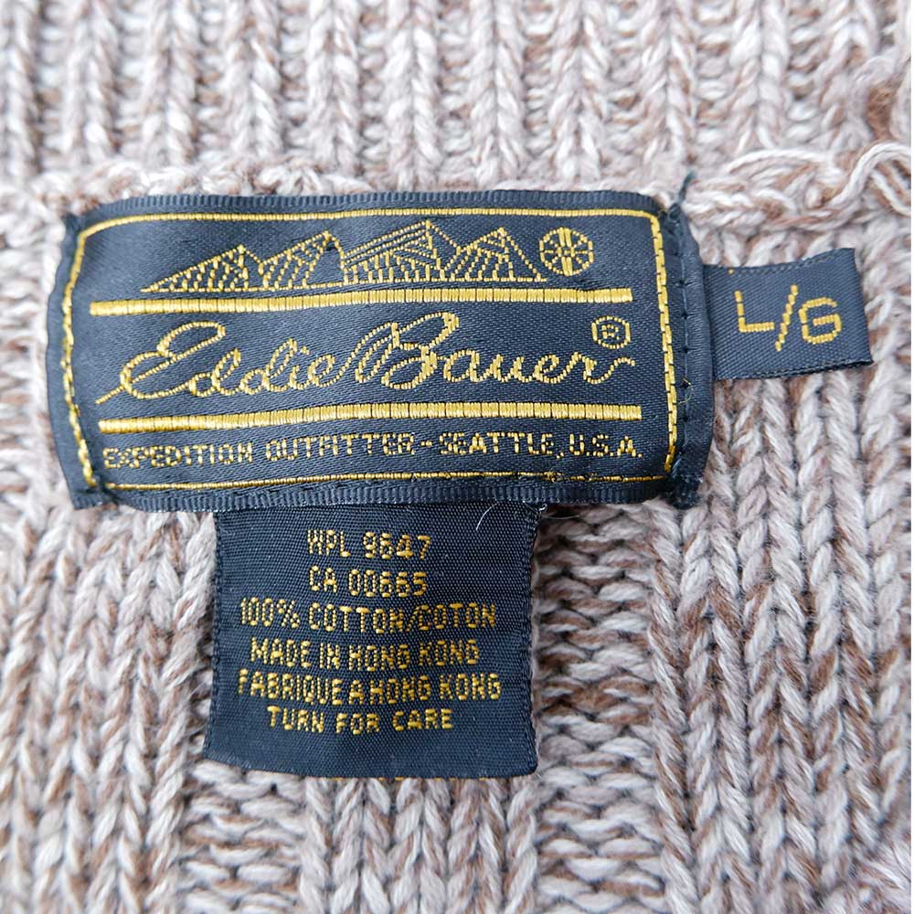 90's Eddie Bauer コットンニット 