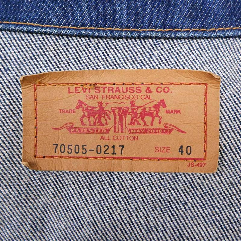 90-00's Levi's 70505-0217 デニムジャケットmot011a2002507264