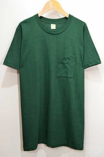 70-80's Sears ポケットTシャツ “DEADSTOCK / GREEN”