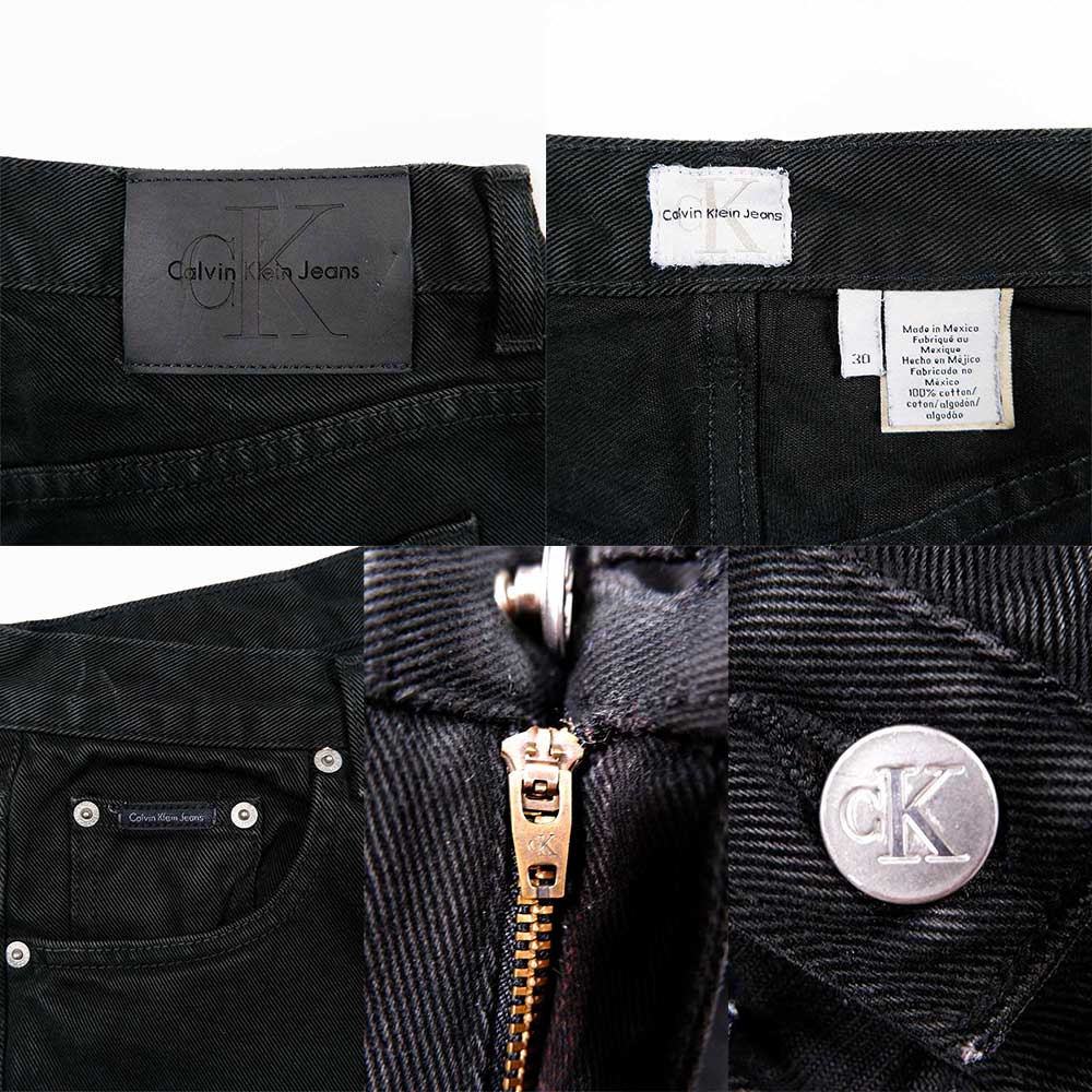 90's Calvin Klein Jeans ブラックデニムパンツmbm019a0501501965｜VINTAGE / ヴィンテージ