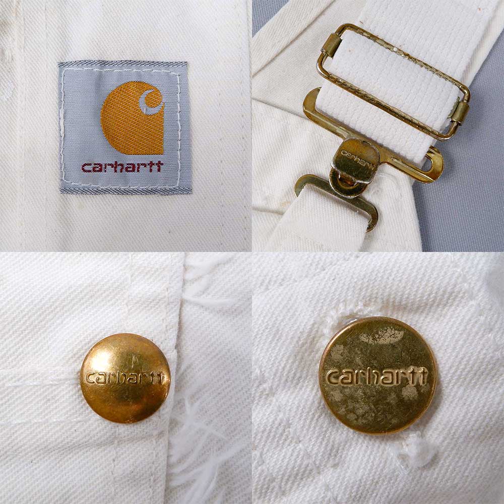 80-90's Carhartt エプロン付き ダブルニーオーバーオール 