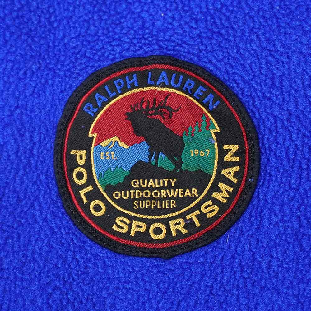 90's POLO SPORT フリース プルオーバージャケット 