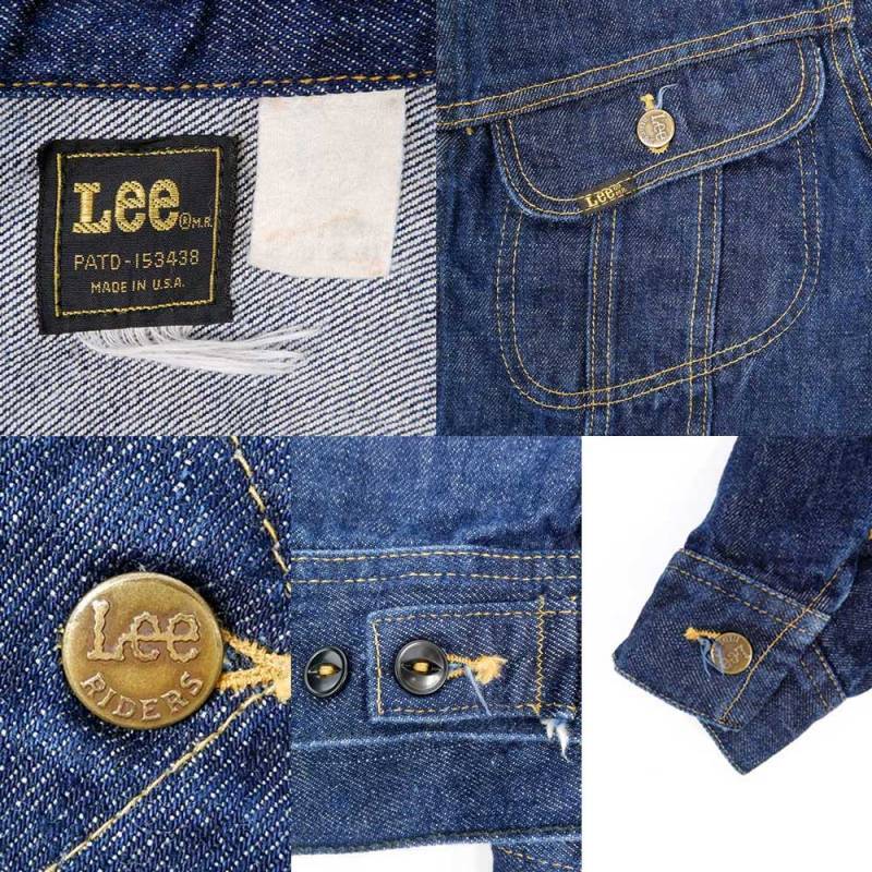 80's Lee 220-J デニムジャケット ”MADE IN USA”mot01093002103667