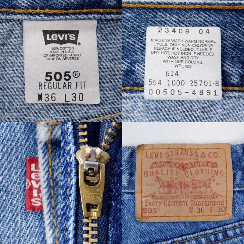 Early 00's Levi's 505 デニムパンツ “MADE IN USA / W36 L30”mbm01150602255268