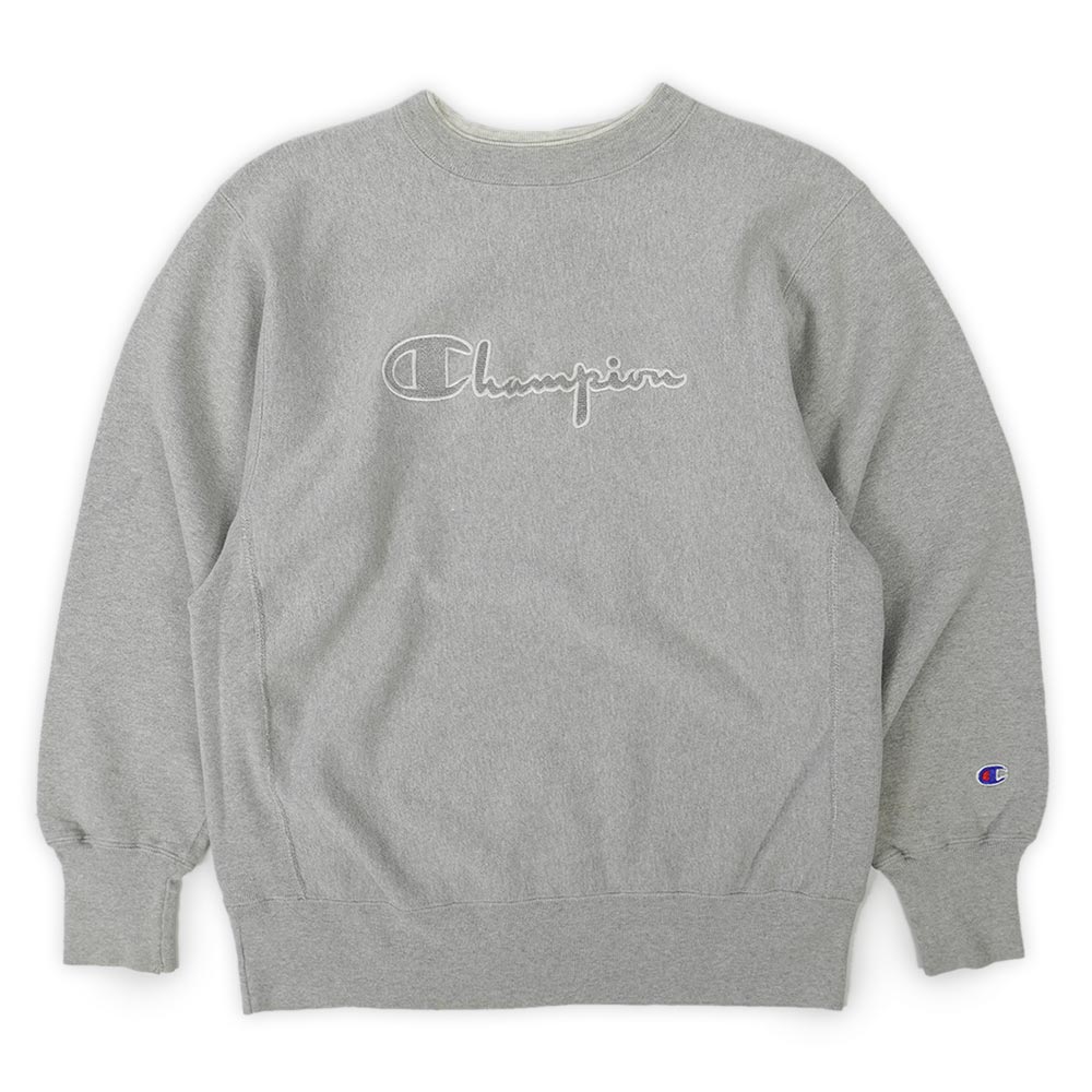 90's Champion リバースウィーブ スウェット “Script Logo / GRAY