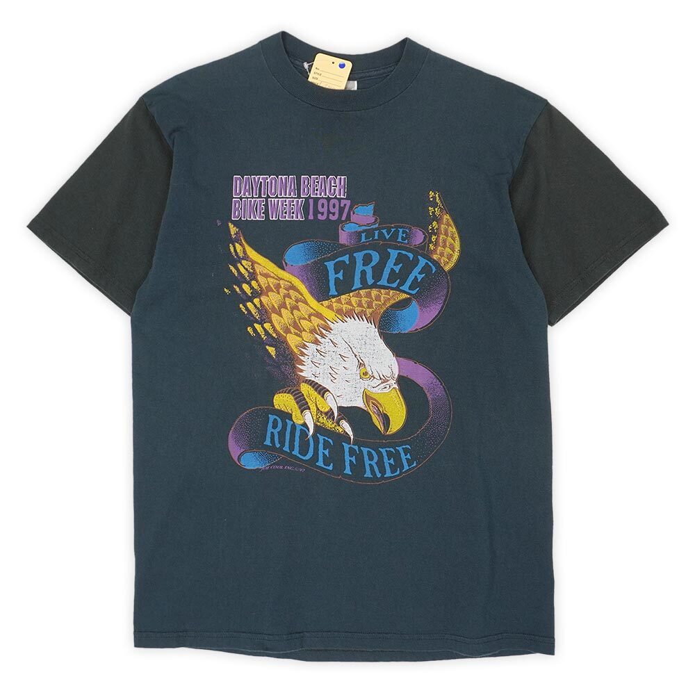 90's DAYTONA BEACH BIKE WEEK 1997 両面プリントTシャツ 