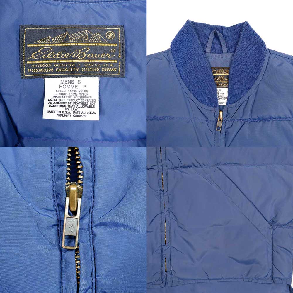 80's Eddie Bauer インナーダウンベスト 