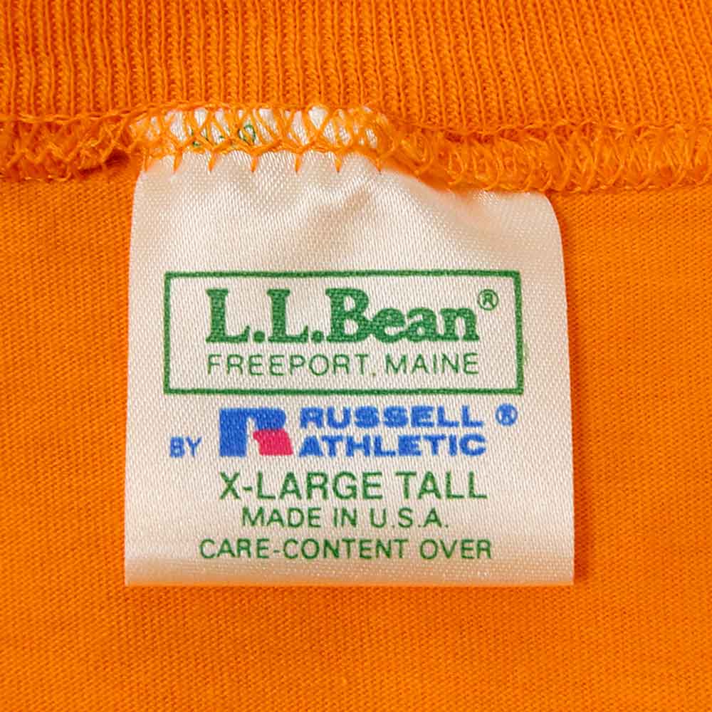90's L.L.Bean × RUSSELL L/S ポケットTシャツ “DEADSTOCK / MADE IN ...