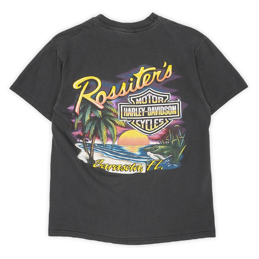Early 00's HARLEY-DAVIDSON 両面プリントTシャツmtp01562702509972